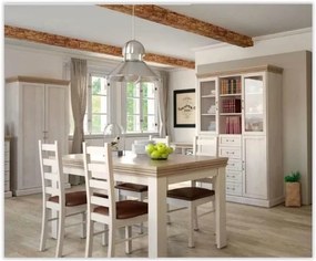 Vitrína Royal W2D, severská borovice/ divoký dub