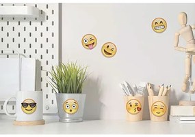 Samolepka Emoji, 1 plato 15x26cm