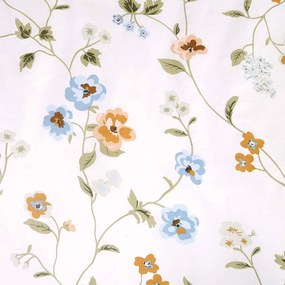 BAVLNENÉ OBLIEČKY COTTONLOVE 200X220 CM, 2KS 70X80 CM KVETY