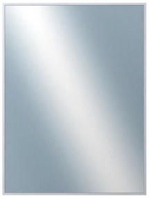 DANTIK - Zrkadlo v rámu, rozmer s rámom 60x80 cm z lišty Hliník strieborná (7003004)