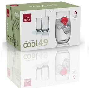 Rona Poháre COOL long drink XL 490 ml, 6 ks