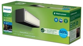 Philips - LED Vonkajšie nástenné svietidlo STRATOSPHERE LED/3,8W/230V 4000K IP44