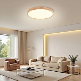Brilagi - LED stropné svietidlo WOODROUND LED/40W/230V 3000/4000/6000K priemer 60 cm