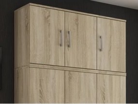 Nízka skrinka/skriňový nadstavec Nitro 105 cm, dub sonoma%