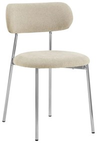 Krémová jedálenská stolička Lyric – Actona