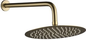 Rea Lungo Grip, podomietková sprchová súprava + BOX montážny systém, zlatá matná, REA-P8950