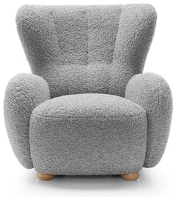 RELAXAČNÉ KRESLO PONCIO ROLF 06 SIVÁ