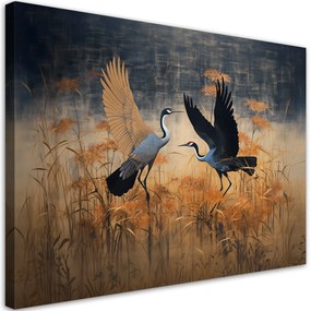 Gario Obraz na plátne Tŕstie a žeriavy Rozmery: 60 x 40 cm
