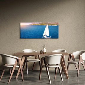 Obraz - Výlet loďou (120x50 cm)