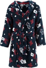 Detský / dievčenský coral fleece župan s kapucňou Minnie Mouse - Disney, EU 98 Tmavo modrá