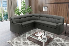 XXXLutz ROHOVÁ SEDAČKA, textil, čierna MID.YOU - Sedačky - 001776007402