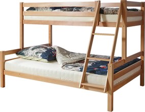 XXXLutz POSCHODOVÁ POSTEĽ 140/200 cm MID.YOU - Detské izby - 000406000202