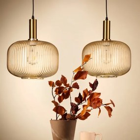 ONLI - Luster na lanku DOROTY 1xE27/22W/230V pr. 30 cm