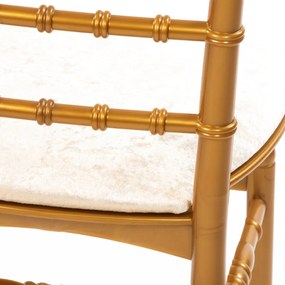 CHIAVARI PLASTIC GOLD PLASTOVÁ SVADOBNÁ STOLIČKA gold