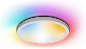 Aigostar-LED RGBW Stmievateľné kúpeľňové svietidlo LED/18W/230V pr. 30 cm IP44+DO