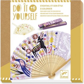 Djeco DIY Vyrob si sám: Vejár lesné kráľovstvo