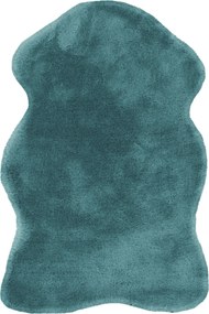 XXXLutz UMELÁ KOŽUŠINA, 60/90 cm, tyrkysová - Online Only bytové doplnky - 005937116503