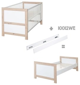 Postieľka v bielo-prírodnej farbe 70x140 cm Malo – Roba