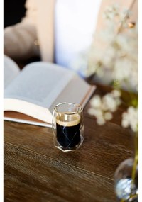 Dvojstenné hrnčeky na espresso v súprave 2 ks 100 ml Geo – Vialli Design