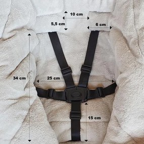 PETITE&amp;MARS - Detský fusak 3v1 JIBOT modrá