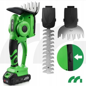 Akumulátorové nožnice na trávu a živý plot 2v1 MasterHedge-500W