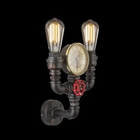 Globo 43000W2 - Nástenné svietidlo BAYUDA 2xE27/60W/230V