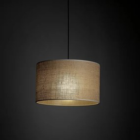 Luster na lanku 3-fáz. lišto. systému TRACER 1xE27/15W/230V pr. 38 cm čierna/hnedá