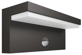 Philips 16484/93/P3 - LED Vonkajšie svietidlo so senzorom BUSTAN 2xLED/4,5W IP44 16484/93/P3