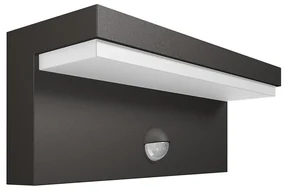 Philips 16484/93/P3 - LED Vonkajšie svietidlo so senzorom BUSTAN 2xLED/4,5W IP44 P1798