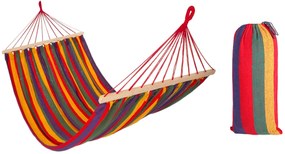 Bluegarden Bluegarden, hojdacia sieť s tyčou pre 1 osobu 200x90 cm 200kg, viacfarebná, OGR-09028