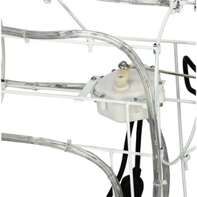 Záhradný sob s pohyblivou hlavou LED 115 cm SPRINGOS CL1227