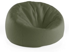 Sablio Sedací vak Cocoon Vojenská zelená - 115 x 75 cm x 45 cm