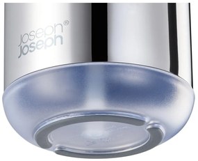 Dávkovač mydla z nehrdzavejúcej ocele v lesklo striebornej farbe 300 ml EasyStore Luxe – Joseph Joseph