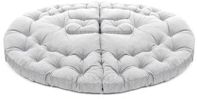 Designové křeslo KIKU LARGE šedé