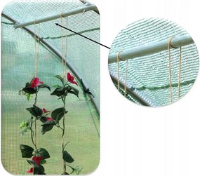 Záhradný fóliovník biely 6x3x2 m GARDEN LINE - TUN5214