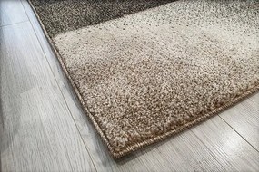 HU Béžovo-hnedý moderný koberec Rio 509-Cream-Brown Rozmer: 60x100 cm