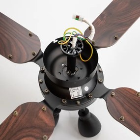 ZEVENTI - Stropný ventilátor ZURRIOLA 3xGU10/50W/230V