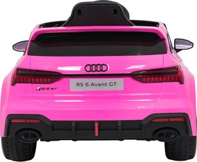 Elektrické autíčko Audi RS6 Avant GT ružové