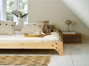 Dvojlôžková posteľ z borovicového dreva s roštom 180x200 cm Elan – Karup Design