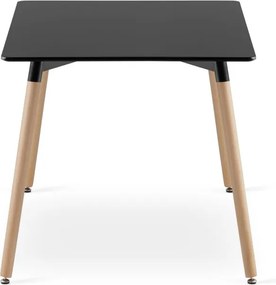 Stôl ADRIA 120 cm x 80 cm - čierny