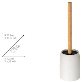 Biela WC kefa z polyresínu Altavalle – Wenko