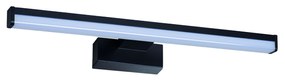 KANLUX LED osvetlenie nad zrkadlo do kúpeľne WEST, 8W, denná biela, čierne, IP44