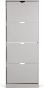 Sivá výklopná skrinka na topánky 60x157x24 cm Stelo – Bonami Essentials