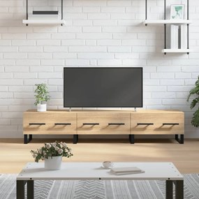 TV skrinka, dub sonoma 150x36x30 cm, kompozitné drevo 829175