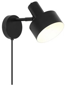 Nordlux - Nástenné svietidlo MATIS 1xE27/15W/230V čierna