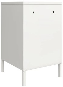 Biely kovový nočný stolík Mission District – Støraa