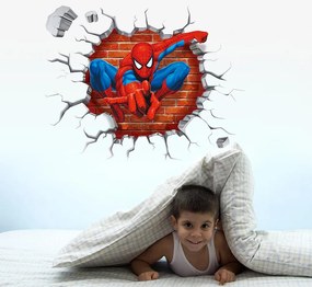 Veselá Stena Samolepka na stenu na stenu Spiderman zo steny