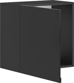 Nástenná skriňa Vivien 50 cm čierny lesk