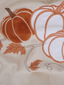 Jesenná obliečka na vankúš 40 x 60 cm - Tekvica 04