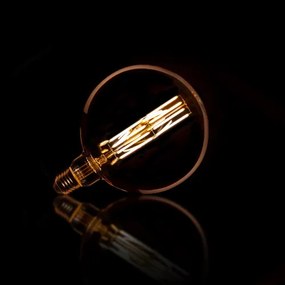 Filament LED žiarovka 84-69 Ø15cm Amber glass  - Komfort-nábytok